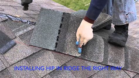 how to cut 3 tab shingles for ridge cap|How to Install Ridge Cap Shingles